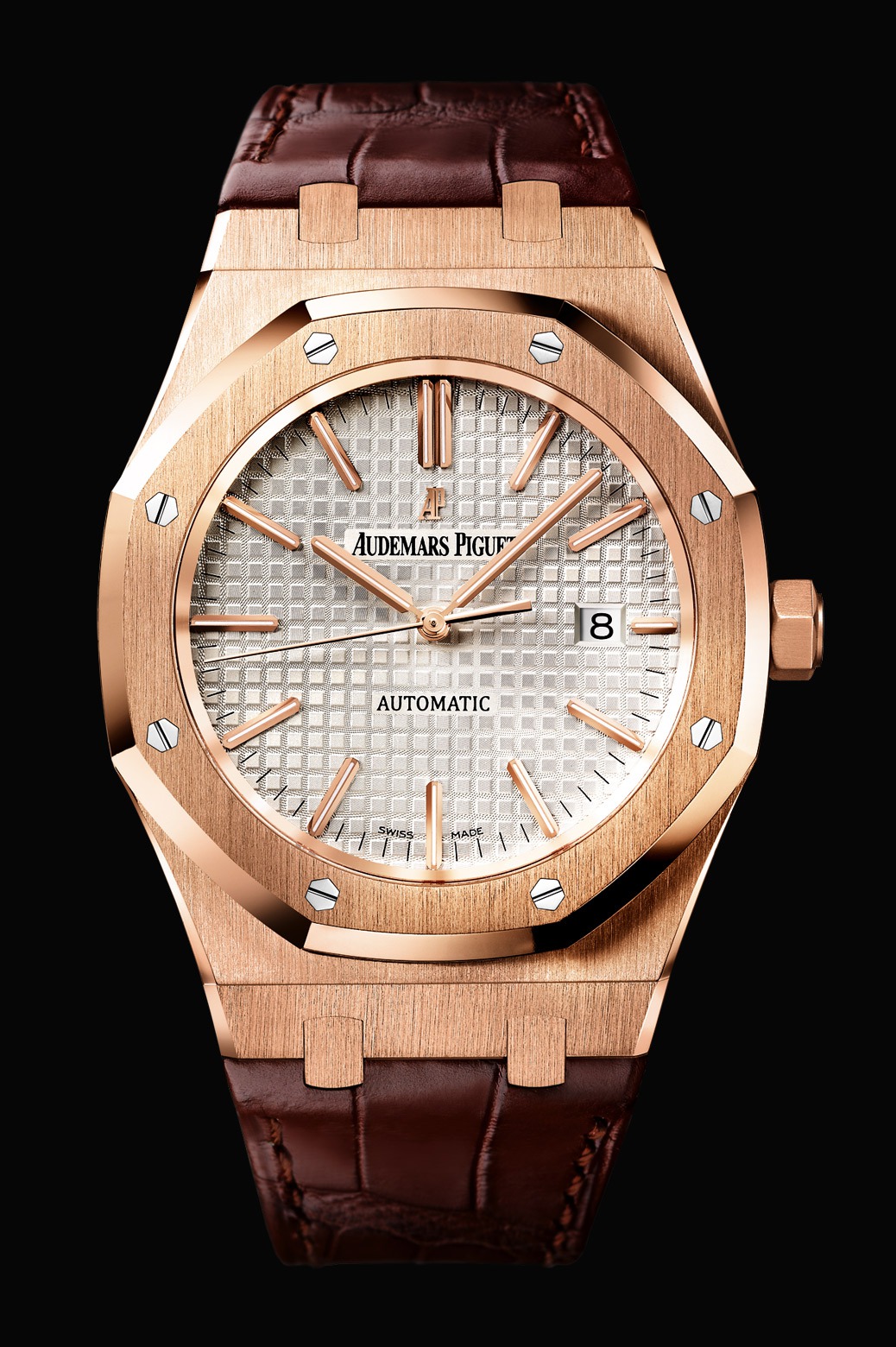 Audemars Piguet Royal Oak Automatic Pink Gold watch REF: 15400OR.OO.D088CR.01